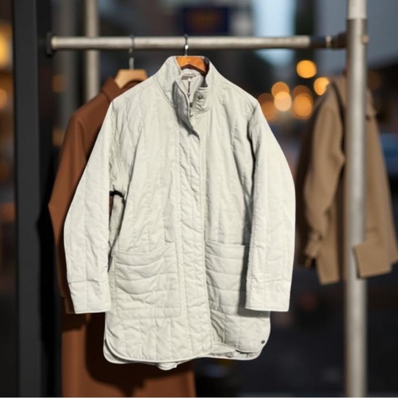 Calia quilted jacket (sage green) fully lined Medium NWT